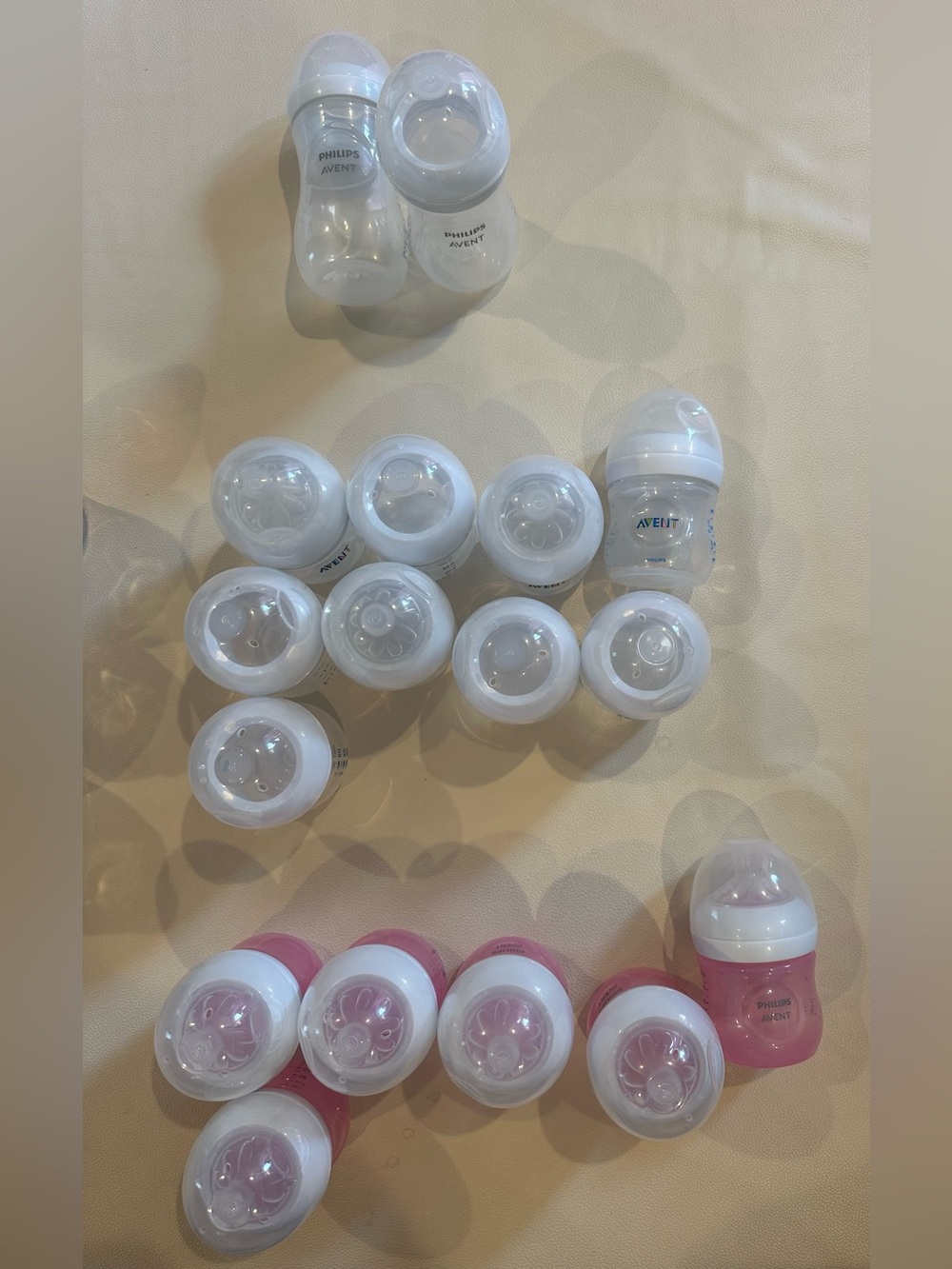 Philips Avent Bottle Lot- never used